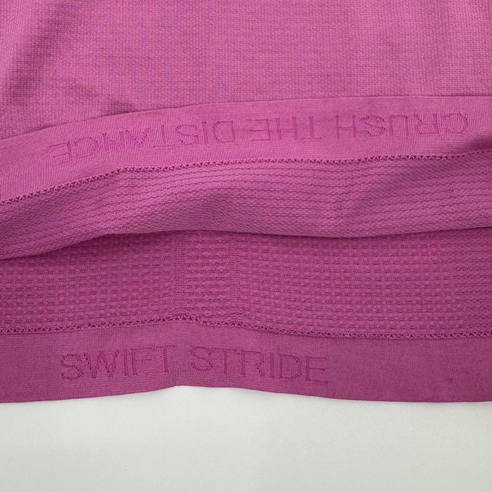 Lululemon Run Swiftly Tech Racerback Tank Top Pink Purple Athletic Yoga Size 6 - Picture 12 of 13